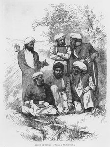 Group of Thugs, After a Photograph by English School